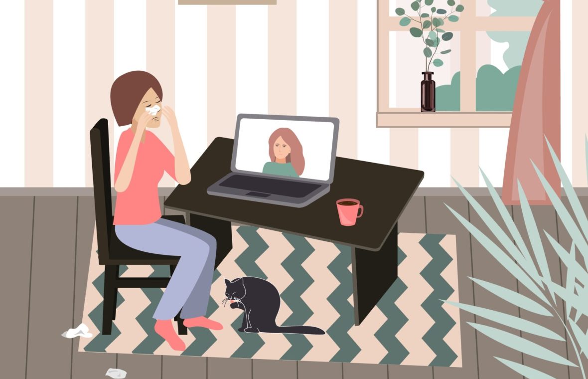 Cu psihologul pe internet. Cum s-a mutat terapia exclusiv în online