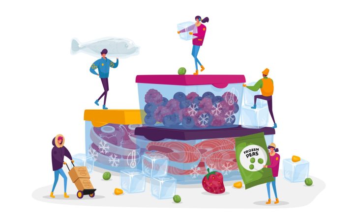 Alimentele congelate sunt sănătoase? Este important ca alimentele să fie închise în pungi de plastic din care să eliminăm cât mai mult aerul prin comprimare.