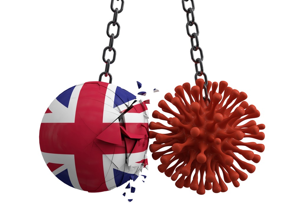 coronavirus steag Marea Britanie