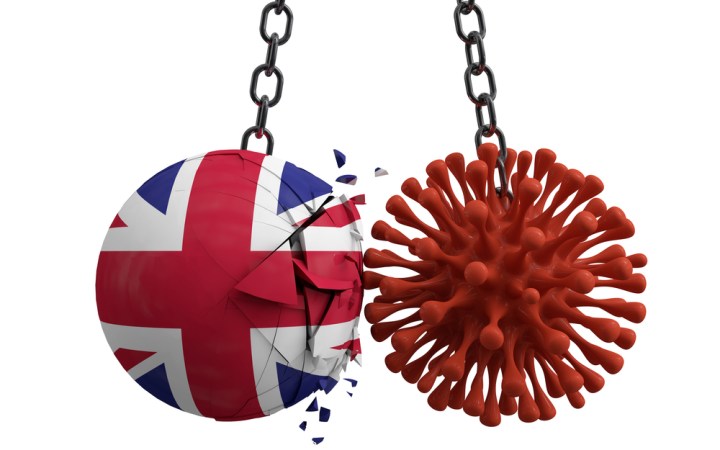 coronavirus steag Marea Britanie