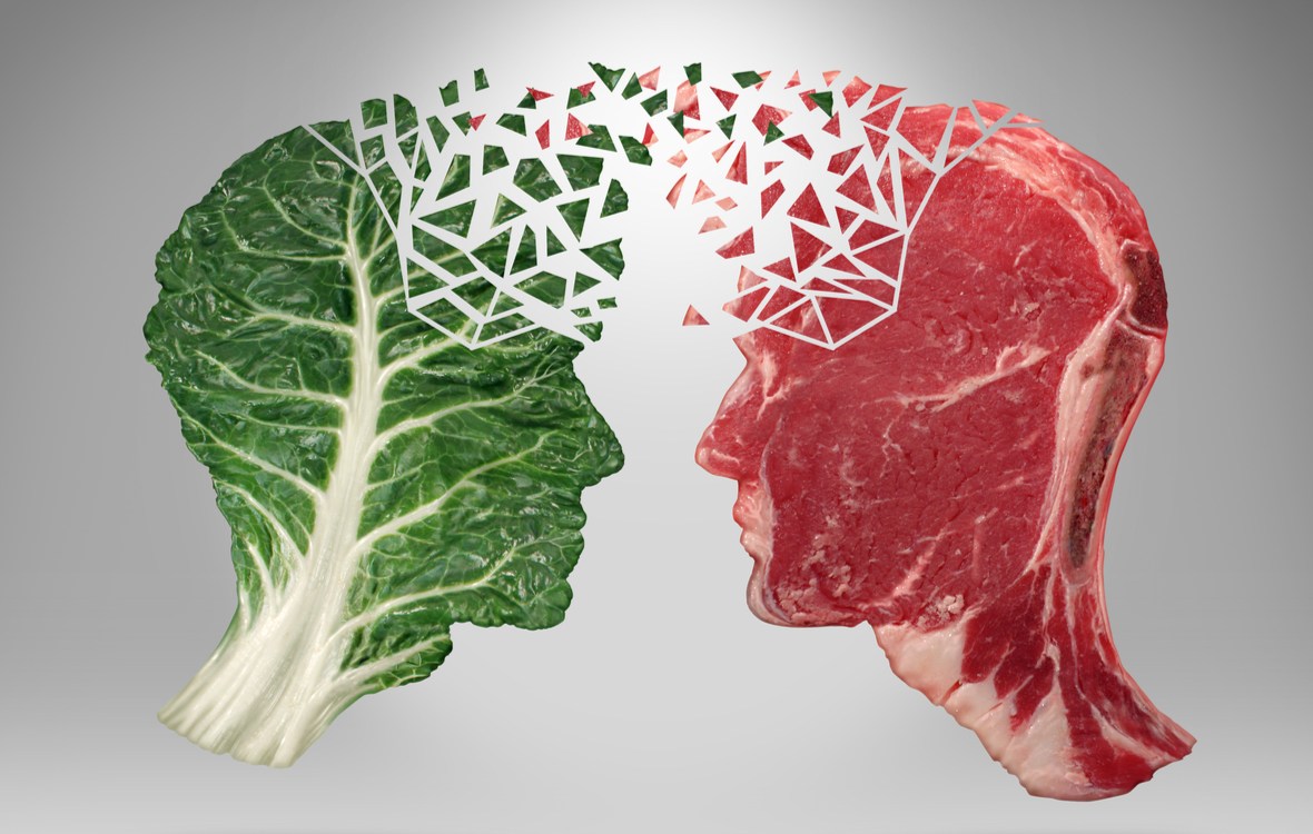 proteinele animale sau vegetale. salata versus carne