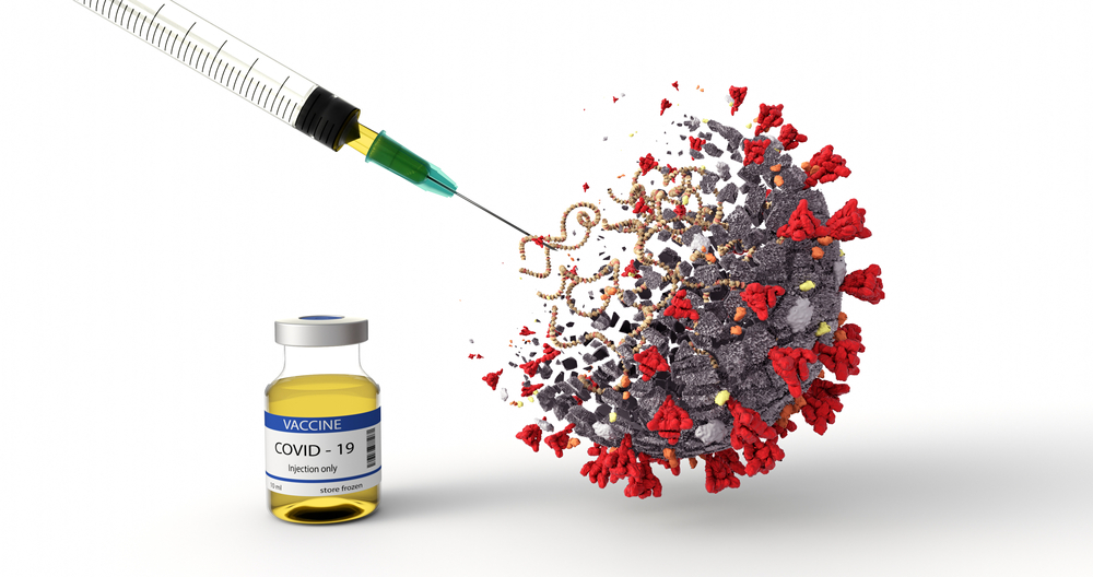 vaccinare anti-COVID-19 seringa și flacon