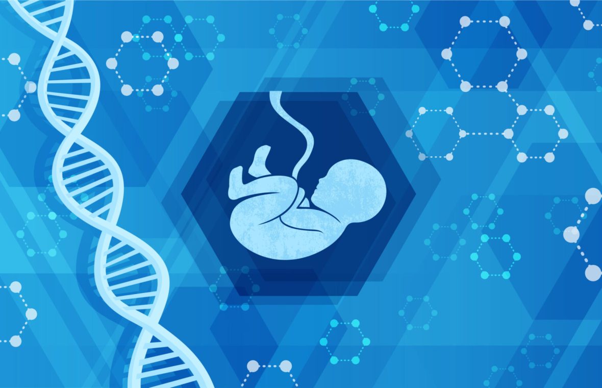 Cariotipul genetic se realizează din lichidul amniotic prelevat prin amniocenteză. Foto: Shutterstock