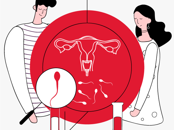 cuplu cu probleme de fertilitate