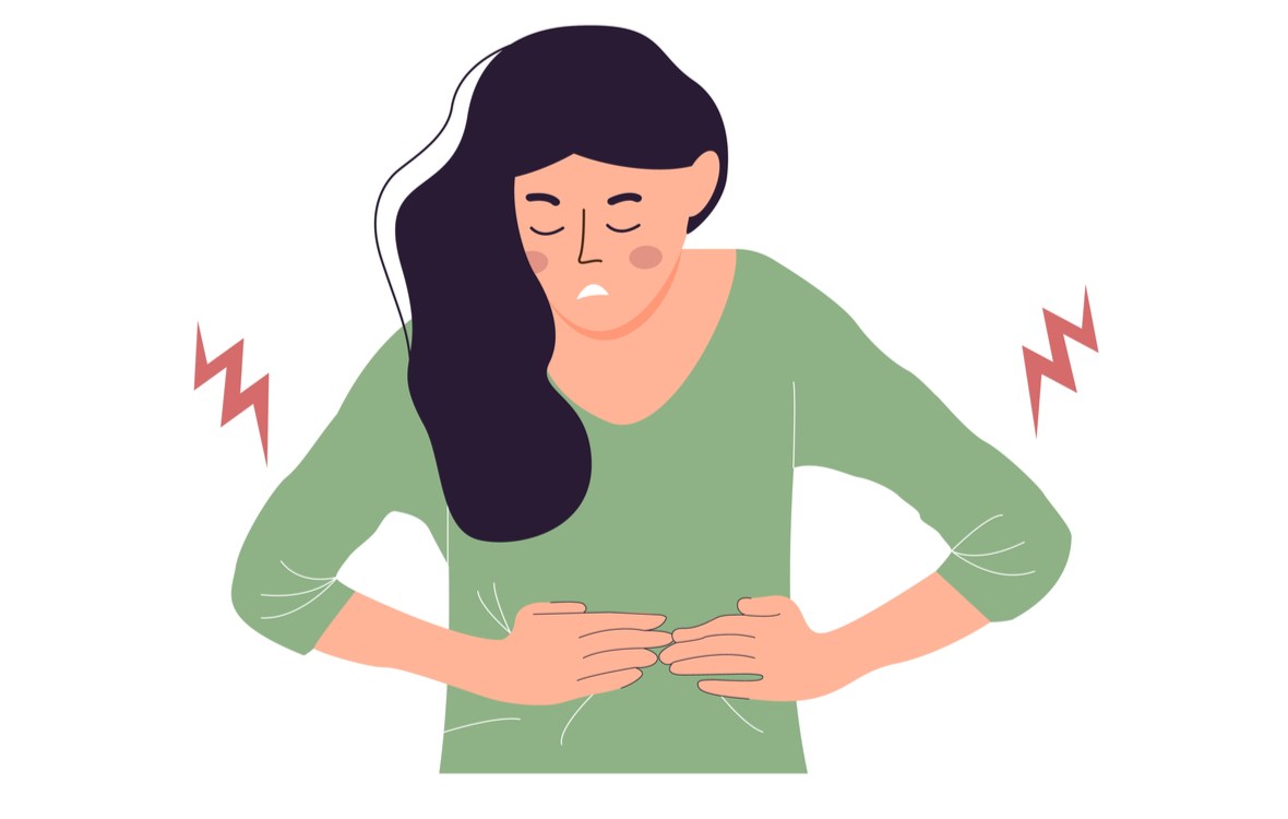 cancer ovarian simptome fertilitate si tratament. femeie balonata cu durere de burta