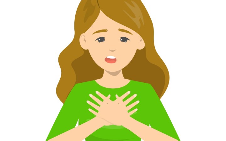 respiratie grea ce probleme de sanatate poate sa semnaleze. femeie cu dificultati de respiratie si senzatie de sufocare