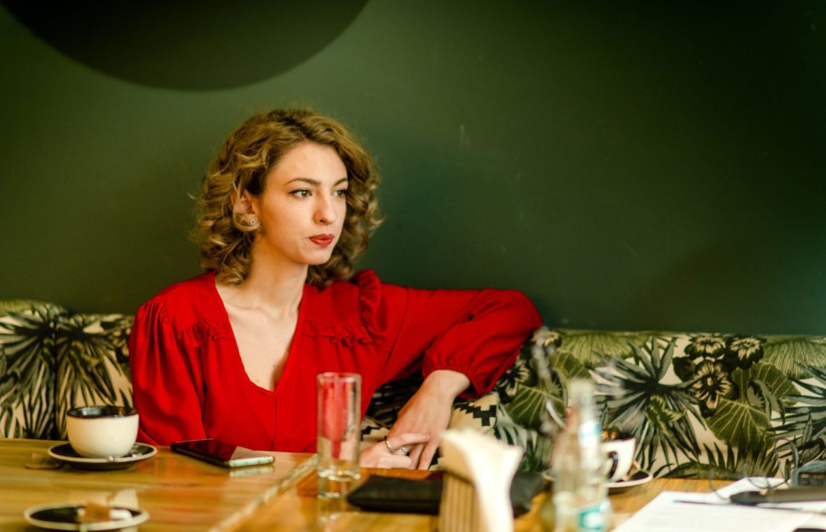 Irina Laurențiu, pacientă cu scleroză multiplă