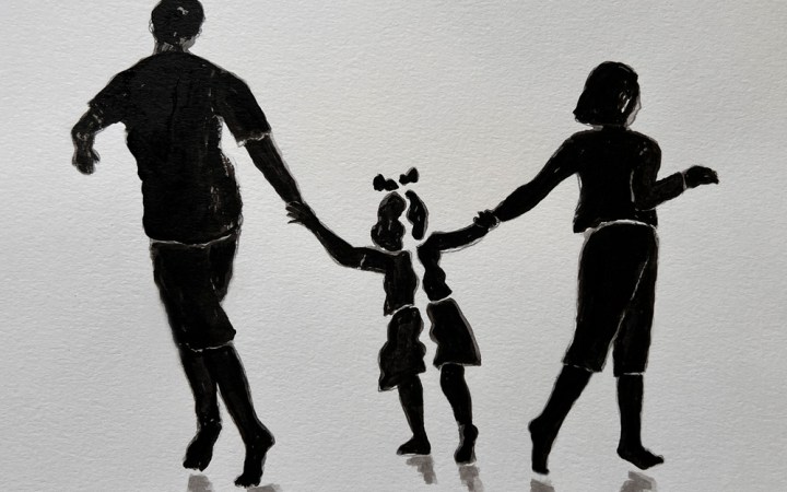 Copil afectat de divorțul părinților