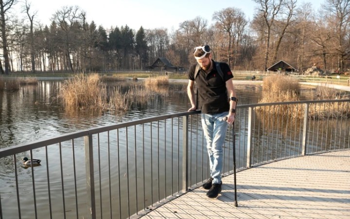 Gert-Jan Oskam, tratament paralizie barbat care merge din nou
