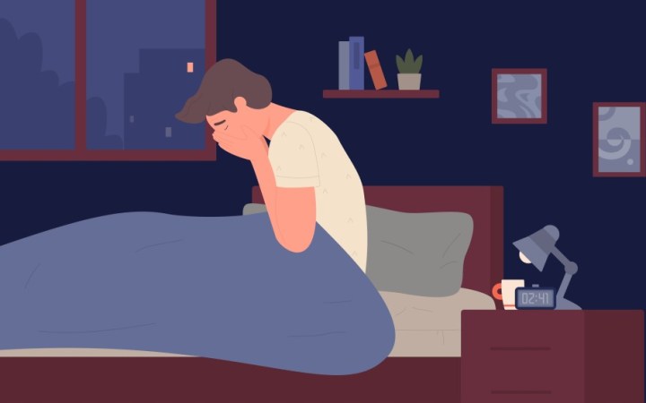 insomnia risc de avc simptome. Barbat care nu poate sa doarma
