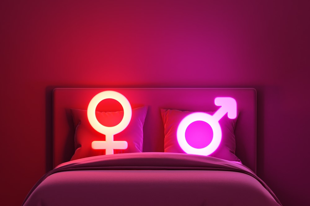 satisfactia sexuala a femeilor mai importanta decat a barbatilor in cuplu. semnul sexului feminin si masculin in pat