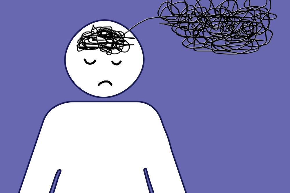 Persoană în perioada de doliu practicând mindfulness