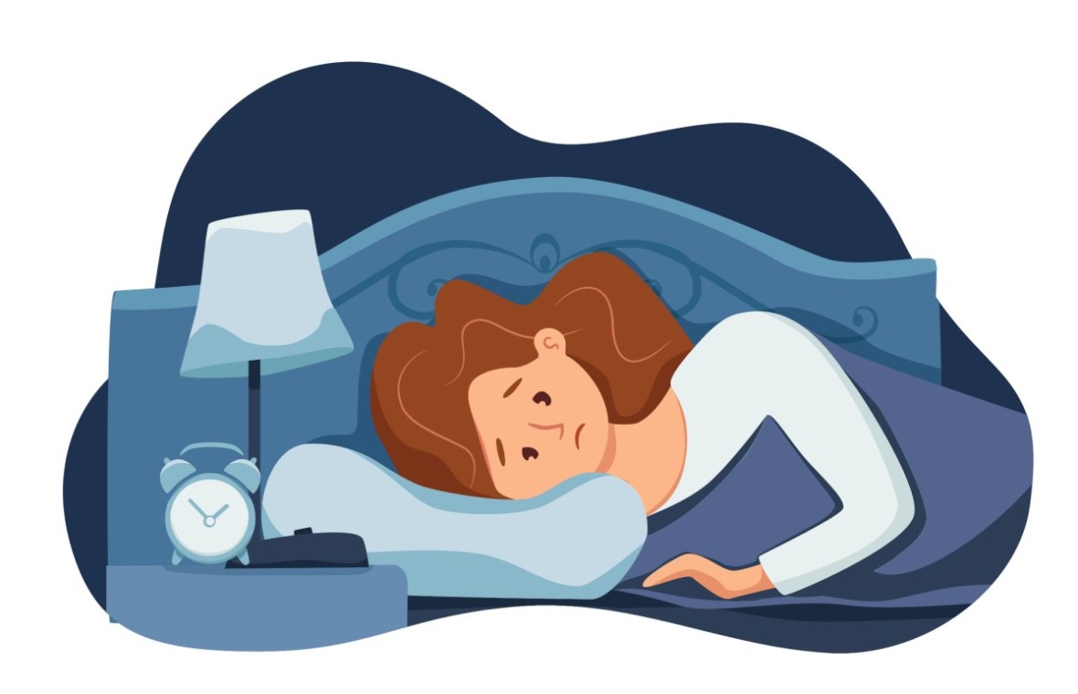 ce să faci când nu poți dormi. femeie cu insomnie
