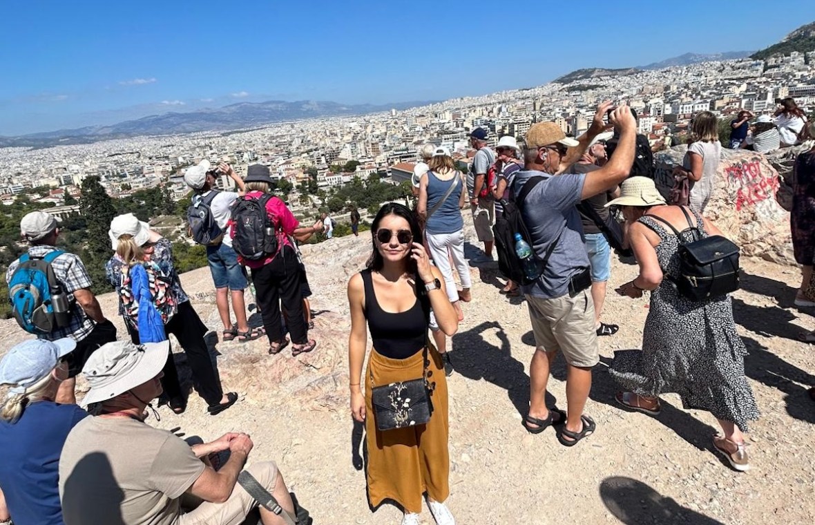 Atena Grecia toamna