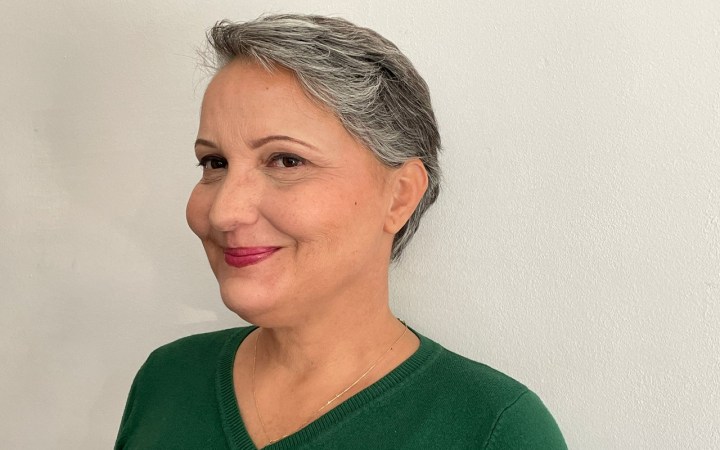 Elena Luiza Dragomir, pacientă cu cancer la sân